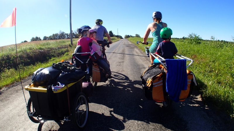 fahrradtour-familie